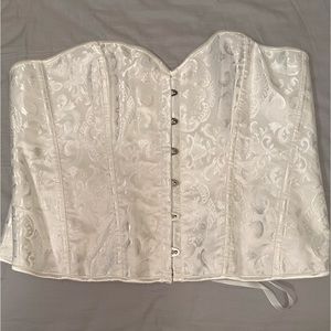 Shein - white corset